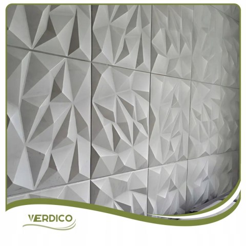 Kaseton Ścienny Sufitowy 3D Beton Architektoniczny Panele 50x50 BRYLANT 69