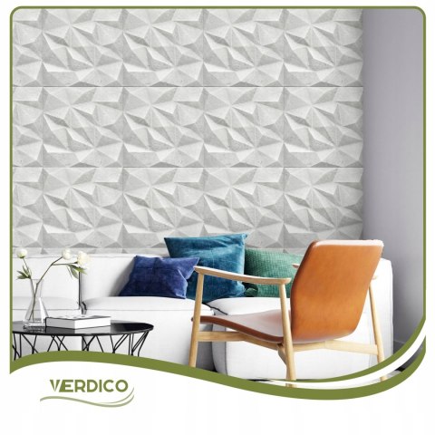 Kaseton Ścienny Sufitowy 3D Beton Architektoniczny Panele 50x50 BRYLANT 69