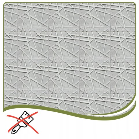 Kaseton Ścienny Sufitowy 3D Beton Architektoniczny Panele 50x50 Line 69