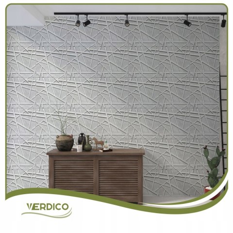 Kaseton Ścienny Sufitowy 3D Beton Architektoniczny Panele 50x50 Line 69