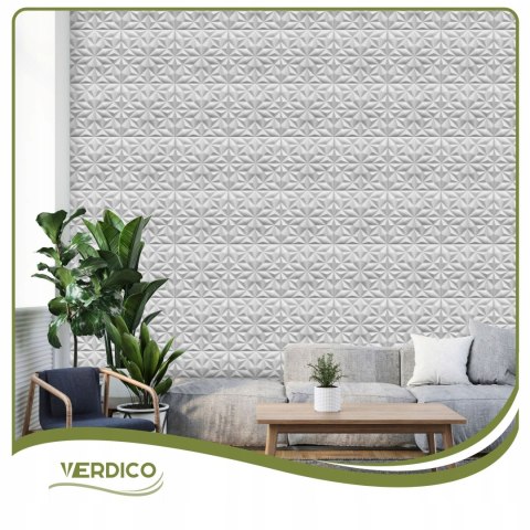 Kaseton Ścienny Sufitowy 3D Biały Panele Ścienne 50x50 0,25m2 ONYX