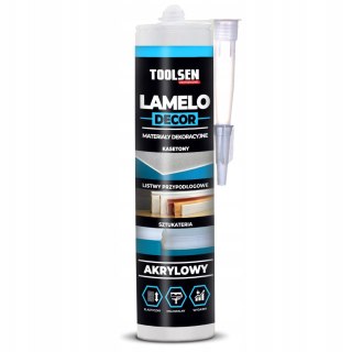 Klej do kasetonów sufitowych i paneli ściennych 3D LAMELLO 310 ml kartusz