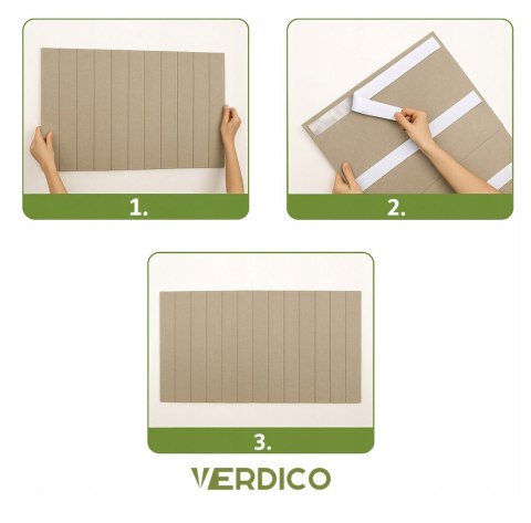 TABLICA FILCOWA LAMELE na plan lekcji 60x120cm filc CIEMNY BEŻ 29 + PINEZKI
